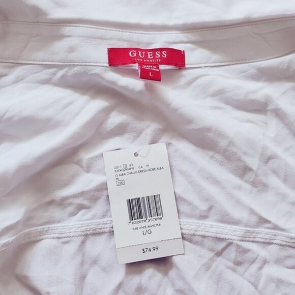 NWT Guess Los Angeles Challis Dress Robe - Picture 10 of 16